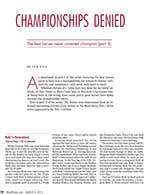 The Best Horses Never to Win a Championship, Part 2