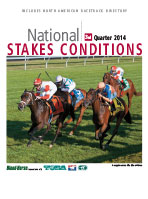 National Stakes Conditions Book - 3rd Quarter 2014 National Stakes Conditions Book - 3rd Quarter 2014