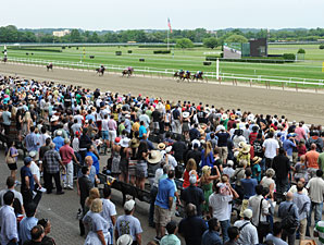 Big Attendance, Handle Totals for Belmont Day Big Attendance, Handle Totals for Belmont Day