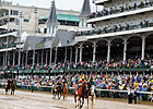 Handle Dips With Rainy Kentucky Derby Card Handle Dips With Rainy Kentucky Derby Card