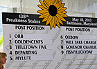 Orb Draws Rail in Preakness Stakes