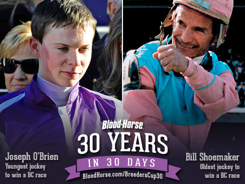 30 Years in 30 Days: Oldest, Youngest Jockeys 30 Years in 30 Days: Oldest, Youngest Jockeys