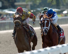 Acey Deucey Wins Belmont's Prioress Acey Deucey Wins Belmont's Prioress