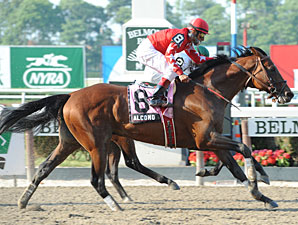 Alcomo Takes Brooklyn Handicap by a Whisker Alcomo Takes Brooklyn Handicap by a Whisker