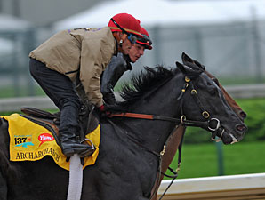 Archarcharch's Gallop Goes Down as a Workout Archarcharch's Gallop Goes Down as a Workout
