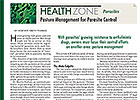 Health Zone: Pasture Management and Parasites Health Zone: Pasture Management and Parasites