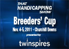 THS: 2011 Breeders' Cup Part I