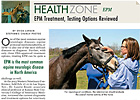 Health Zone: EPM Treatment, Testing Reviewed Health Zone: EPM Treatment, Testing Reviewed