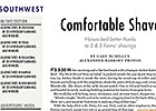 Southwest Regional: Comfortable Shave Southwest Regional: Comfortable Shave