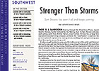Southwest Regional: Stronger Than Storms Southwest Regional: Stronger Than Storms