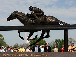 Churchill Downs Unveils Barbaro Statue Churchill Downs Unveils Barbaro Statue