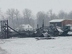 Eight Horses Die in Central KY Barn Fire Eight Horses Die in Central KY Barn Fire
