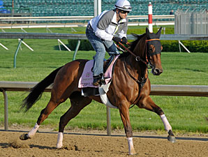 Beholder Holding Her Own for Kentucky Oaks Beholder Holding Her Own for Kentucky Oaks