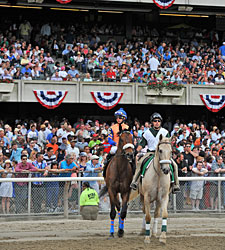 Attendance, Handle Numbers Solid at Belmont Attendance, Handle Numbers Solid at Belmont