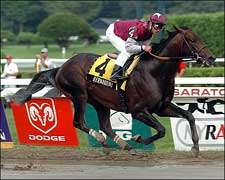 Bernardini Looks Jim Dandy on Way to Travers Bernardini Looks Jim Dandy on Way to Travers