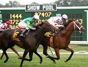 Big Brown Holds Off Proudinsky On Turf Big Brown Holds Off Proudinsky On Turf