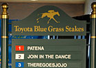 Hold Me Back Favored in Blue Grass