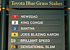 Blue Grass Stakes: Win or You're Out