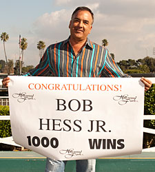 Trainer Bob Hess Jr. Records 1,000th Win Trainer Bob Hess Jr. Records 1,000th Win