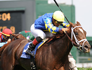 Caminadora, 32-1, Steals Regret Stakes Caminadora, 32-1, Steals Regret Stakes