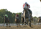 Cassatt Muscles to Victory in Monmouth Oaks Cassatt Muscles to Victory in Monmouth Oaks