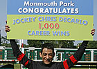Jockey DeCarlo Rides 1,000th Winner Jockey DeCarlo Rides 1,000th Winner
