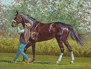 Zenyatta Painting, Prints to Benefit Charity Zenyatta Painting, Prints to Benefit Charity