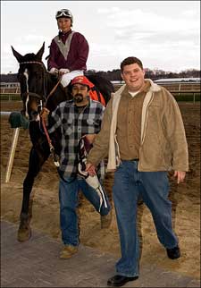 Cleve Delp Saddles First Winner at Laurel Cleve Delp Saddles First Winner at Laurel