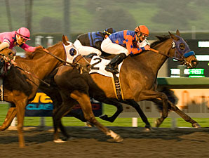 No Quit in Crisp in Santa Anita Oaks Upset No Quit in Crisp in Santa Anita Oaks Upset