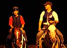 Curlin, Kodiak Kowboy Work at Keeneland