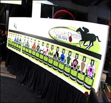 Curlin Moderate Morning Line Favorite for Kentucky Derby Curlin Moderate Morning Line Favorite for Kentucky Derby