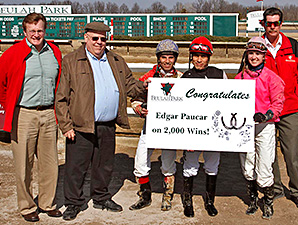 Paucar Notches Career Win 2,000 at Beulah Paucar Notches Career Win 2,000 at Beulah