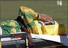 Prado Sidelined Six Weeks with Broken Ankle Prado Sidelined Six Weeks with Broken Ankle