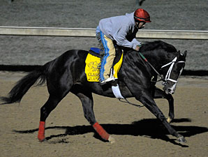 Joel Rosario on Flat Out in JC Gold Cup Joel Rosario on Flat Out in JC Gold Cup