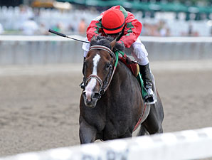 Flat Out Surprises in Suburban Handicap Flat Out Surprises in Suburban Handicap