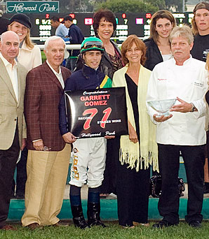 Gomez Breaks Bailey's Stakes Mark Gomez Breaks Bailey's Stakes Mark