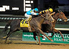Giant Oak Wins Clark by Disqualification
