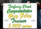 Foley Gets 1,000th Career Victory
