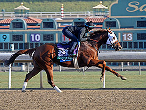 Groupie Doll Gallops Strongly for F&M Sprint Groupie Doll Gallops Strongly for F&M Sprint