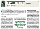 Nutrition: Fescue Toxicosis Nutrition: Fescue Toxicosis
