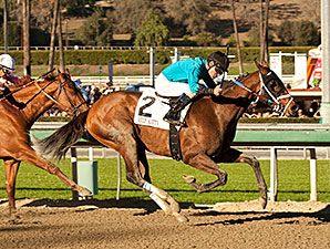 Stevens Guides Heir Kitty to La Brea Upset Stevens Guides Heir Kitty to La Brea Upset