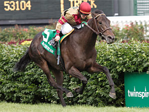 Hot Cha Cha Skims Hedge to Win Mint Julep