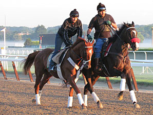 I'll Have Another Goes Out for Early Gallop I'll Have Another Goes Out for Early Gallop