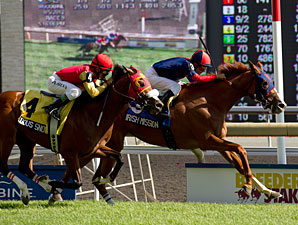 Filly Irish Mission Wins Breeders' Showdown Filly Irish Mission Wins Breeders' Showdown