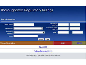 Public Database of Trainer Rulings Launched Public Database of Trainer Rulings Launched