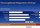 Public Database of Trainer Rulings Launched Public Database of Trainer Rulings Launched