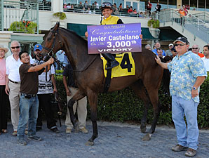Javier Castellano Registers 3,000th Victory Javier Castellano Registers 3,000th Victory