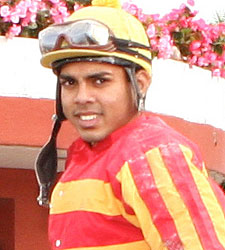 Jermaine Bridgmohan OK to Ride After Kick Jermaine Bridgmohan OK to Ride After Kick