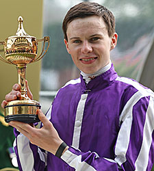 Jockey O'Brien Suspended for Whip Use Jockey O'Brien Suspended for Whip Use
