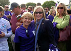 Fans and Horsemen Join for Cancer Walk Fans and Horsemen Join for Cancer Walk
